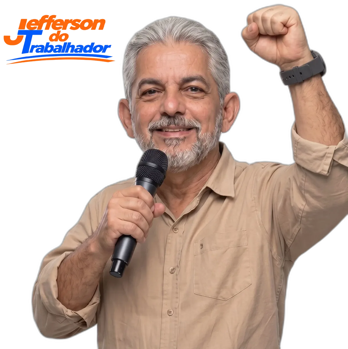 Jefferson do Trabalhador, presidente do SINDPREST — Jefferson do Trabalhador